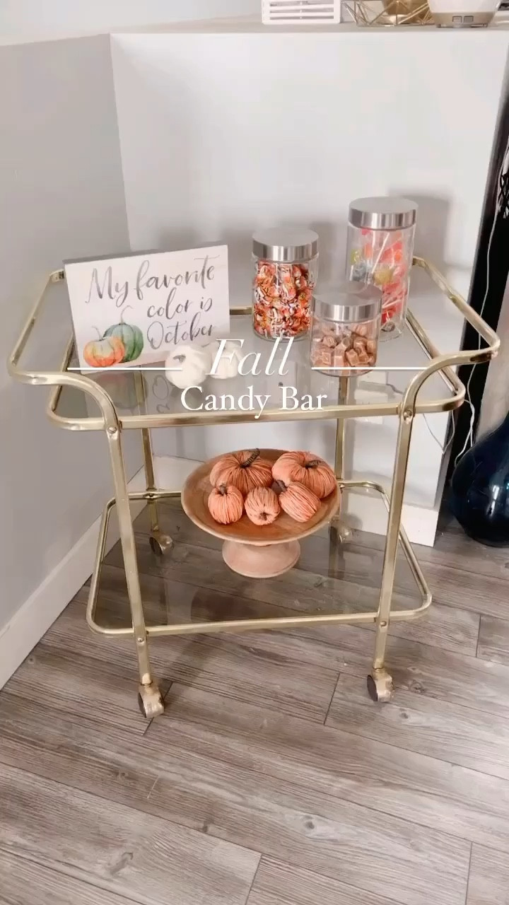 - Fall Candy Bar Cart  -

Amazon
Halloween candy
Glass jars
Halloween Decor
Halloween
Fall Decor
Wal Mart

#LTKhome #LTKHalloween #LTKparties