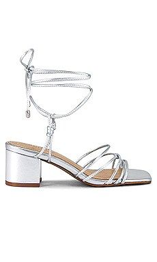 Westley Sandal in Soft Silver | Revolve Clothing (Global)
