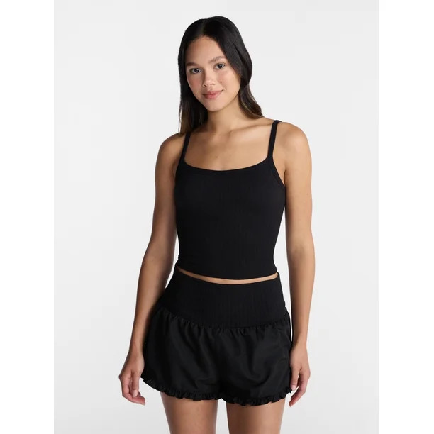 No Boundaries Seamless Tank Top, Women's XXS-XXL | Walmart (US)