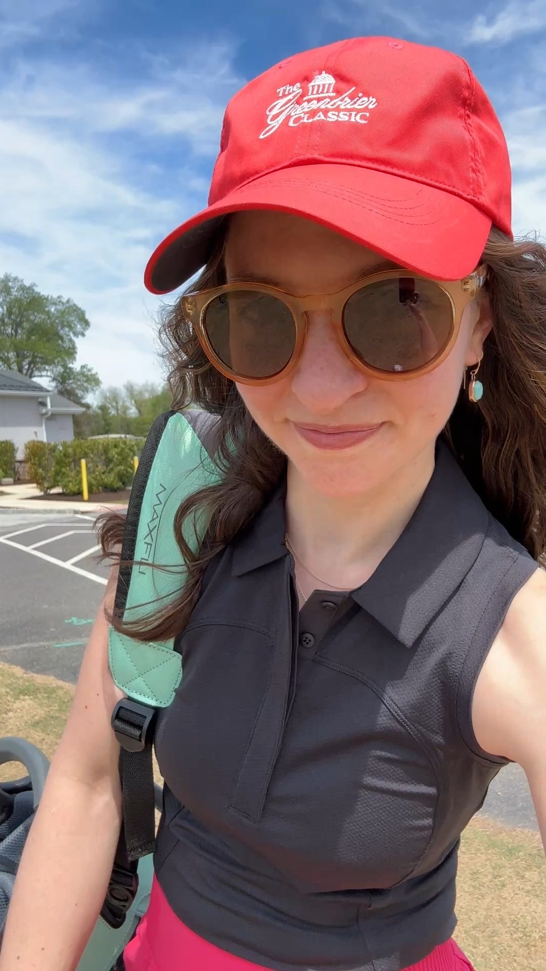 What I wore for an afternoon at the driving range. You don’t need a collared shirt at every golf course but check before you go because a lot of them still require a collared shirt when using the golf facilities! #LTKWatchNow 

#LTKFindsUnder100 #LTKActive #LTKStyleTip