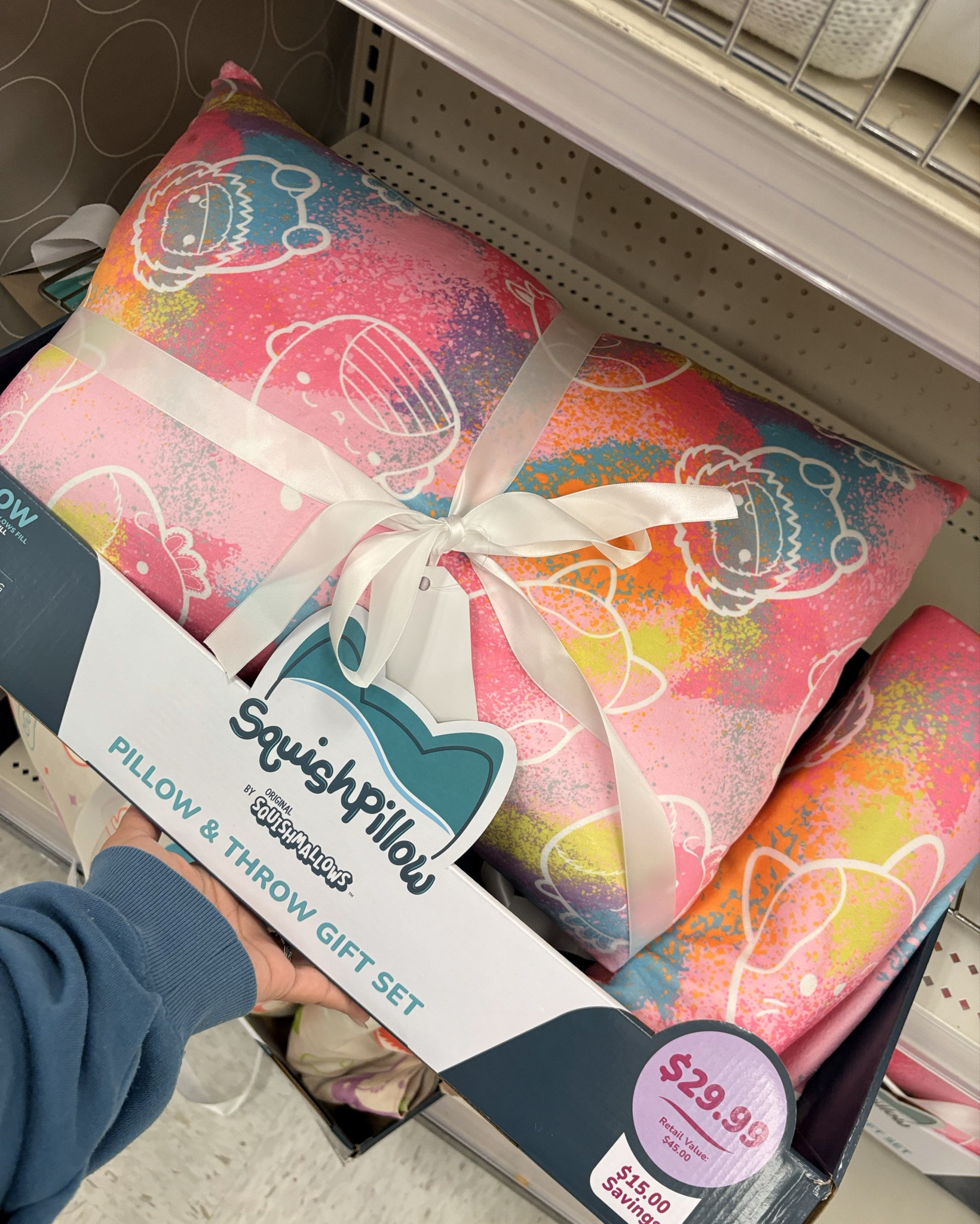 $20! ON SALE RIGHT NOW AT TARGET! SQUISHMALLOW PILLOW & THROW SETS! 😍 

#kids #toddlers #gift #giftideas #squishmallow #target #targetfinds #targethaul #new #pillow #blanket #squishpillow

#LTKHoliday #LTKGiftGuide #LTKKids