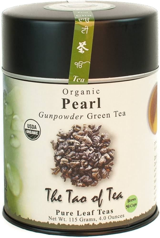 The Tao of Tea, Pearl Green Tea, Loose Leaf, 4.0 Ounce Tin | Amazon (US)