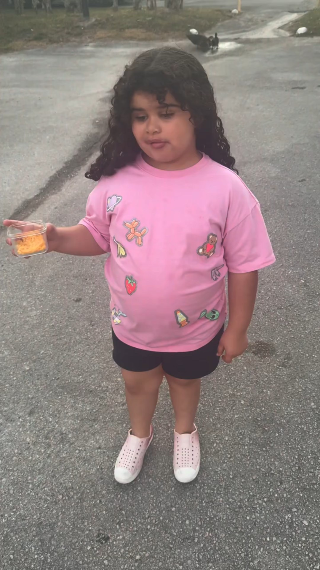 I can’t let her down🤣🤣 she’s just trying to break in those new shoes from @nativeshoes