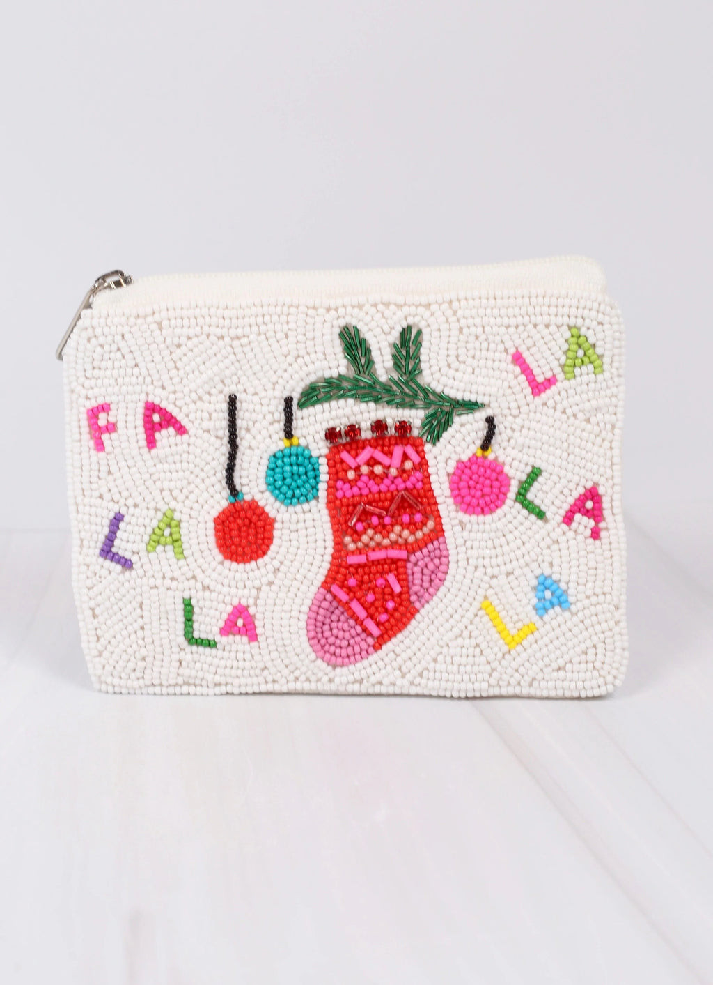 Fa La La Multi Stocking Pouch | Caroline Hill