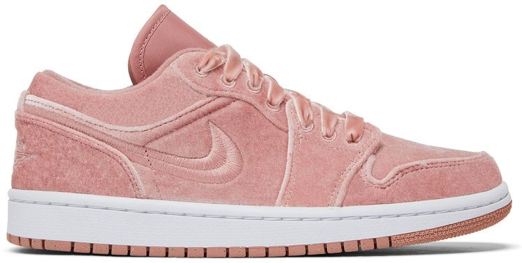 Wmns Air Jordan 1 Low SE 'Pink Velvet' | GOAT