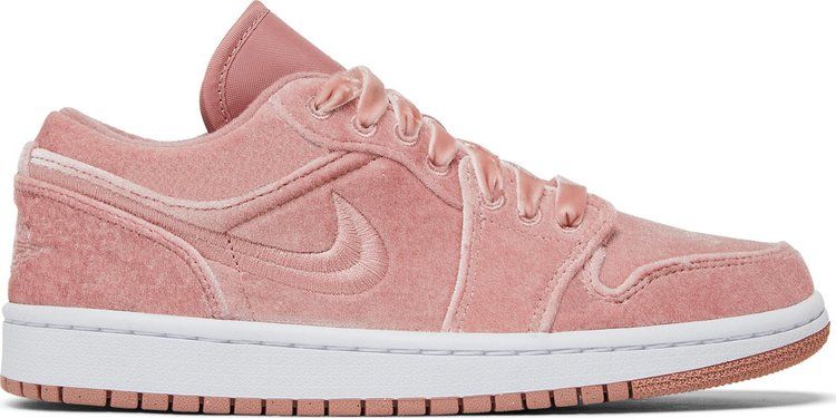 Wmns Air Jordan 1 Low SE 'Pink Velvet' | GOAT