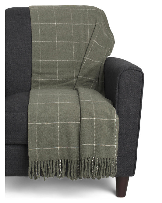 Window Pane Throw | TJ Maxx