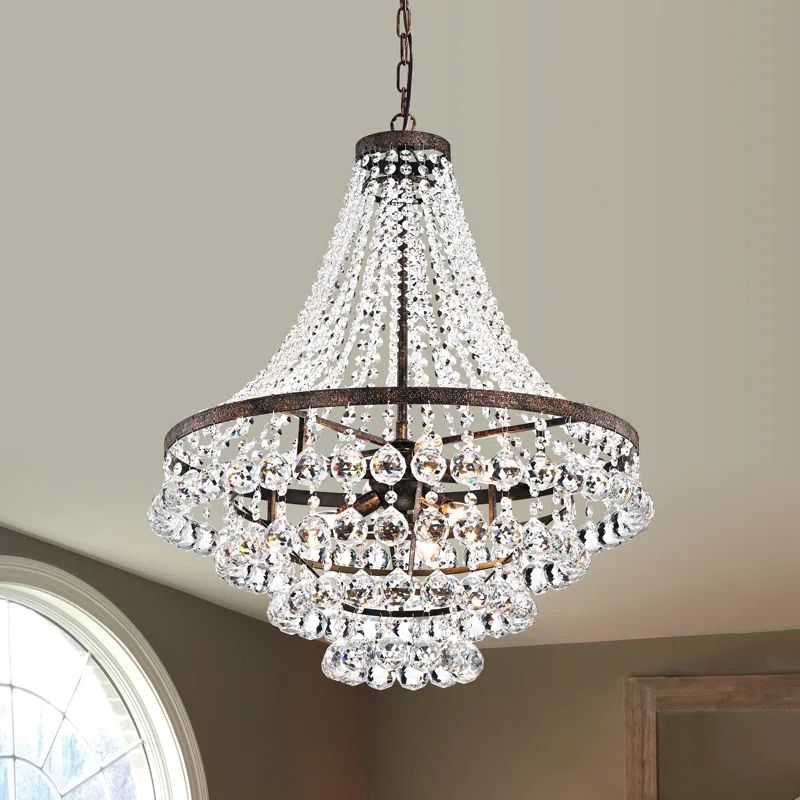 Breanna 7 - Light Dimmable Tiered Chandelier | Wayfair North America