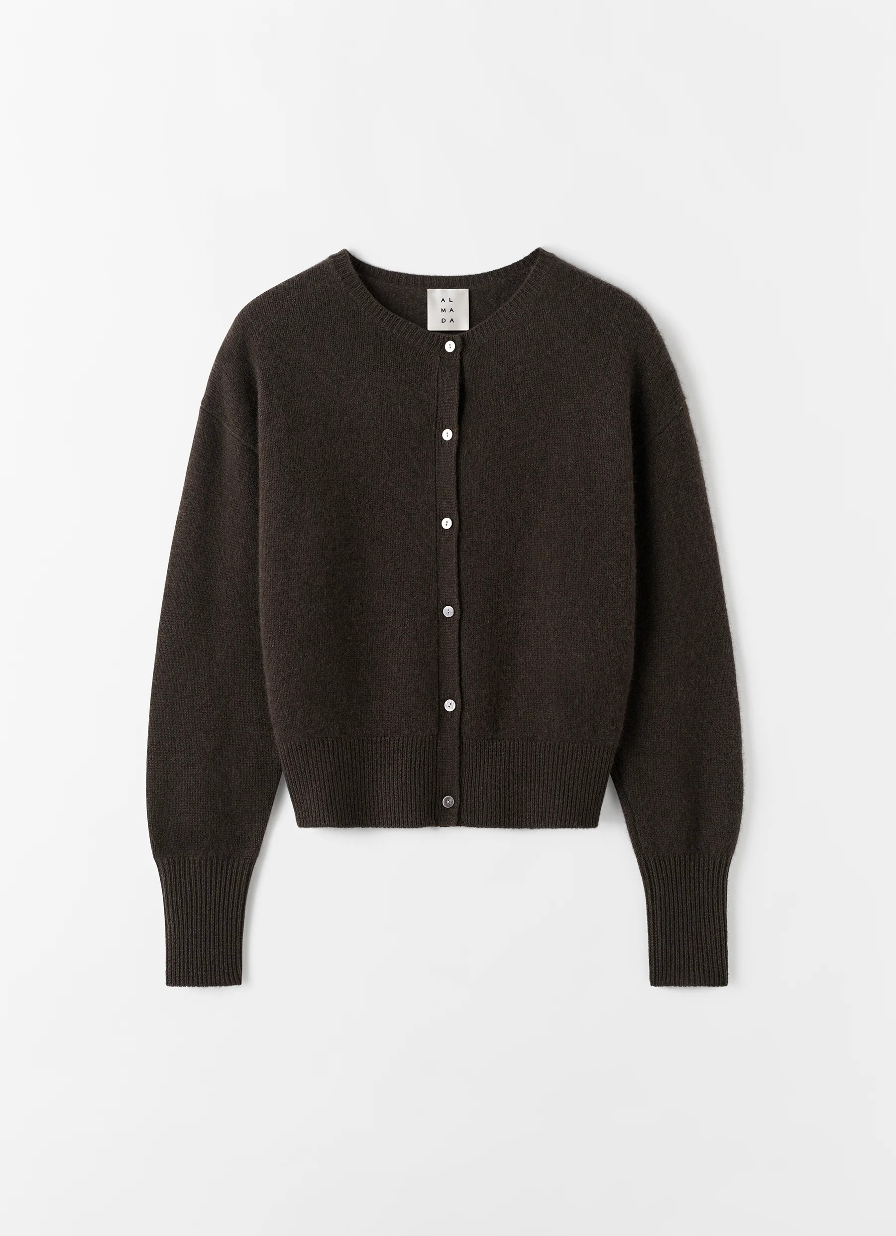 Coco Cardigan, chocolate | Almada Label