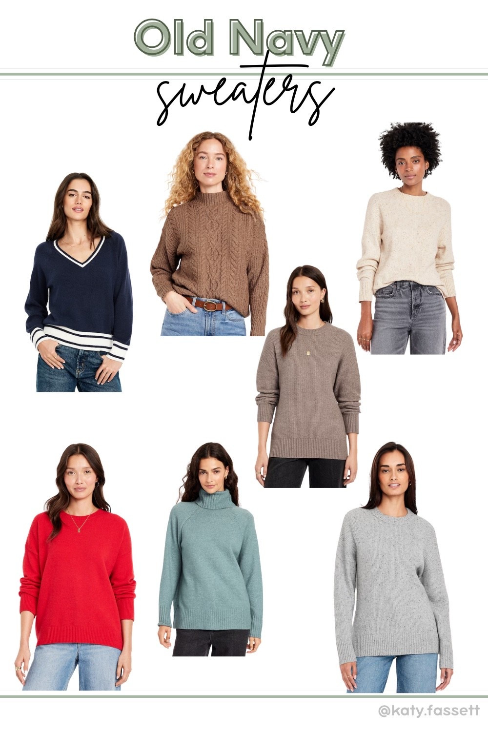 Some super cute sweaters to check out from Old Navy! 