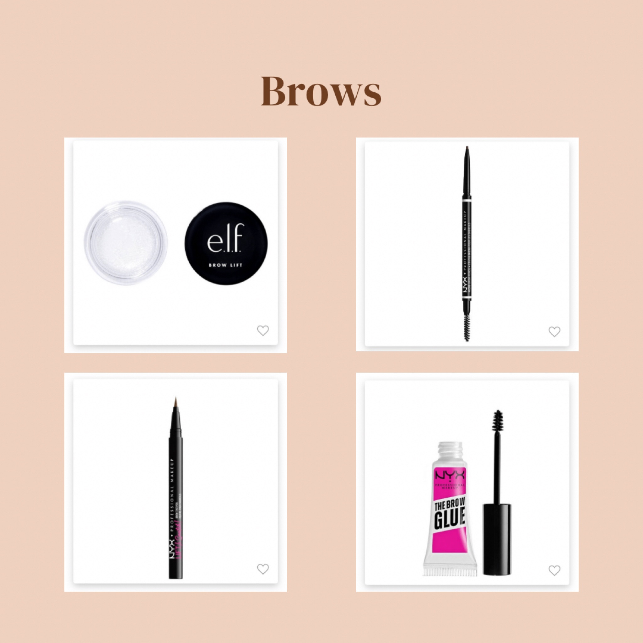 Drug store favs - brows 

#LTKGiftGuide #LTKFind #LTKbeauty