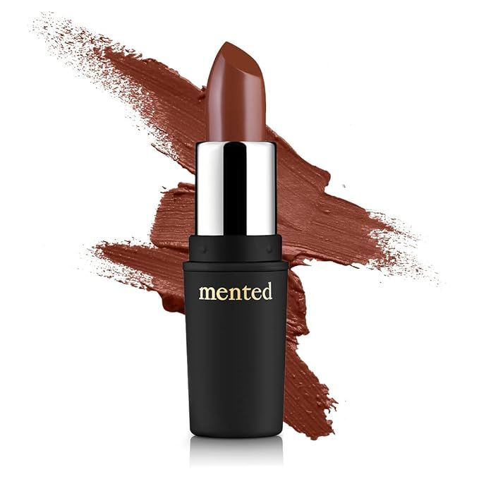 Mented Cosmetics | Semi Matte Nude Lipstick, Foxy Brown | Vegan, Paraben-free, Cruelty-free | Red... | Amazon (US)