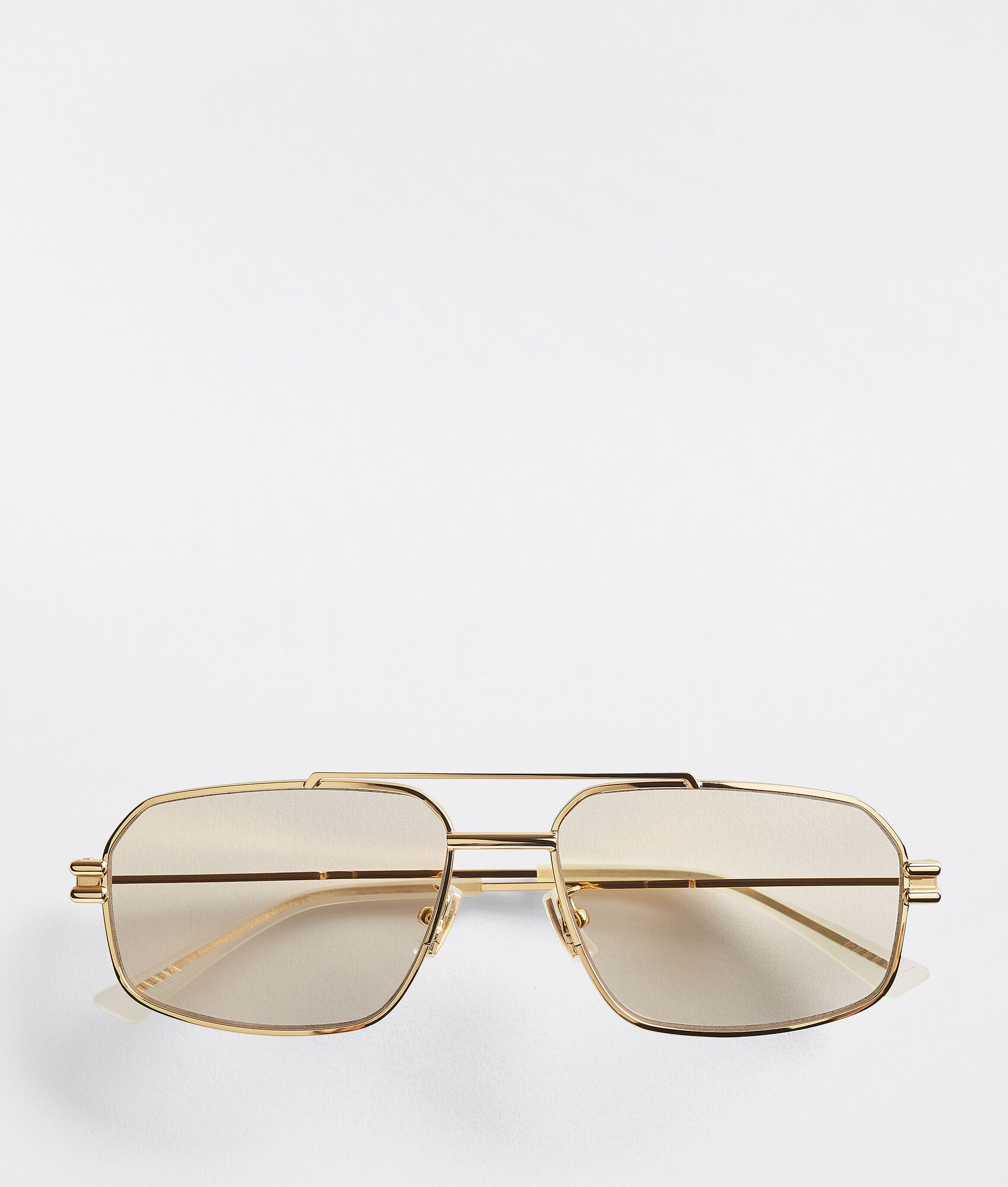 Bond Metal Aviator Sunglasses | Bottega Veneta