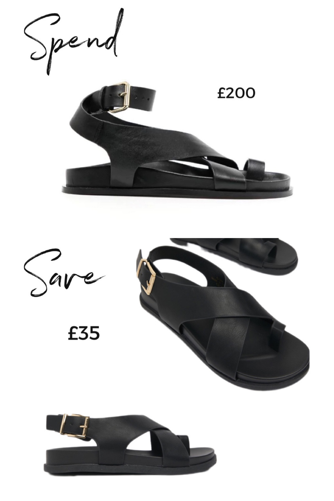 Phoebe Leather Ankle-Strap Sandals curated on LTK