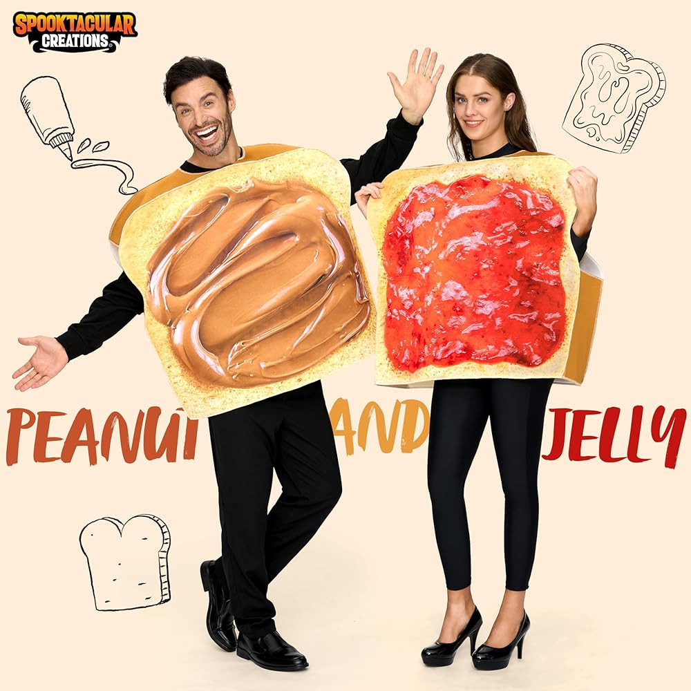 Spooktacular Creations Couples Halloween Costumes, Adult Couple Funny Food Costume for Halloween ... | Amazon (US)