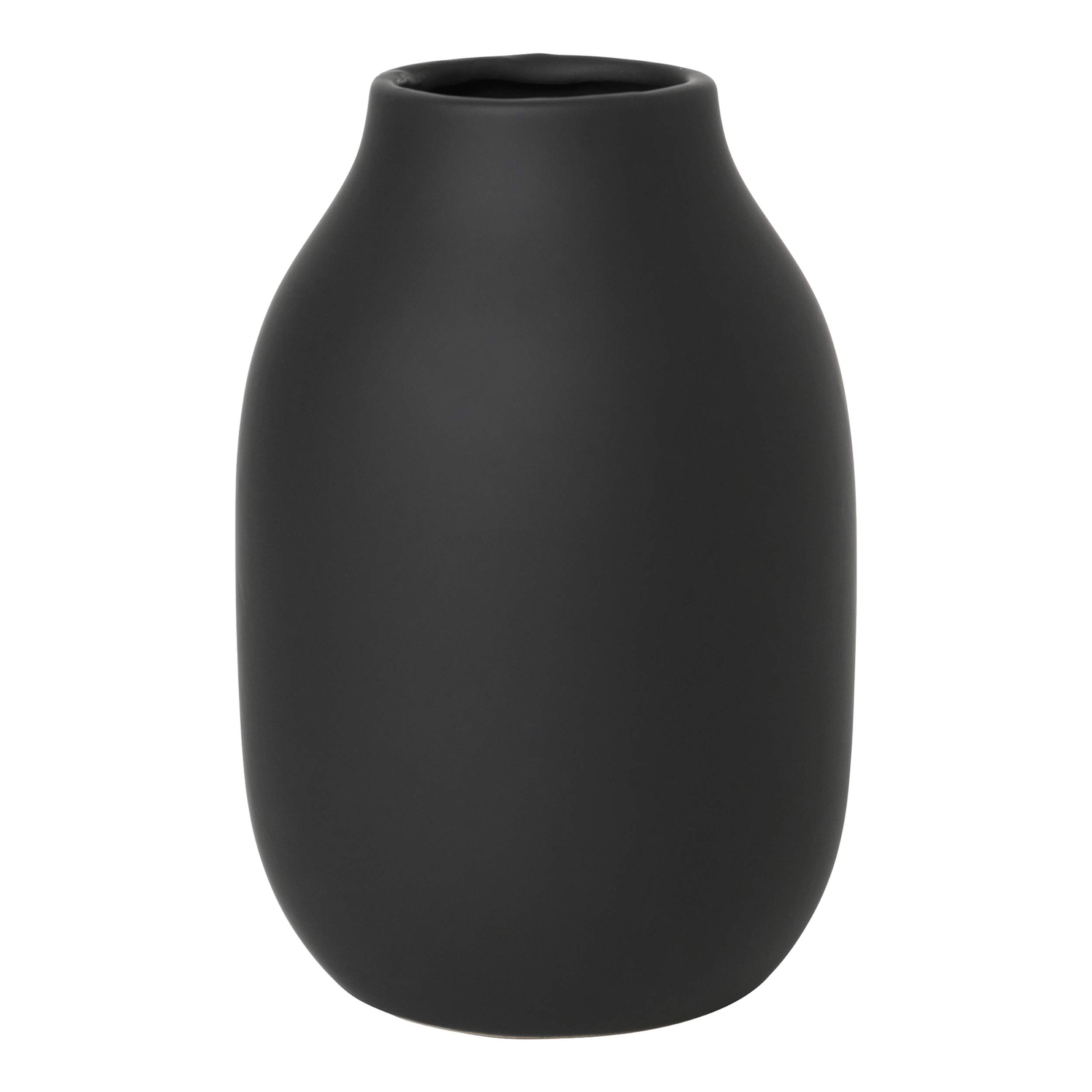 Blomus Vase Porcelain 15cm x 10.5cm / 6in x 4in - COLORA Peat Black | Amazon (US)