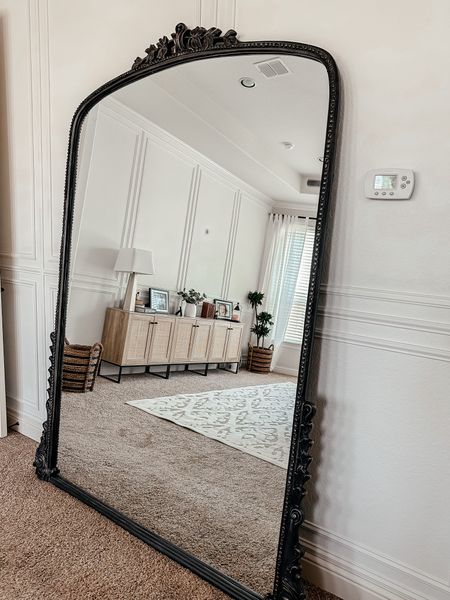 Full length black primrose mirror. Anthropologie mirror. Bedroom must have. Mirror  

#LTKhome #LTKstyletip #LTKfamily