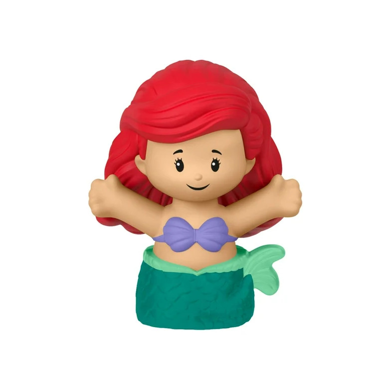 Disney Princess Ariel Little People Single Character Figure Toddler Toy for Pretend Play | Walmart (US)