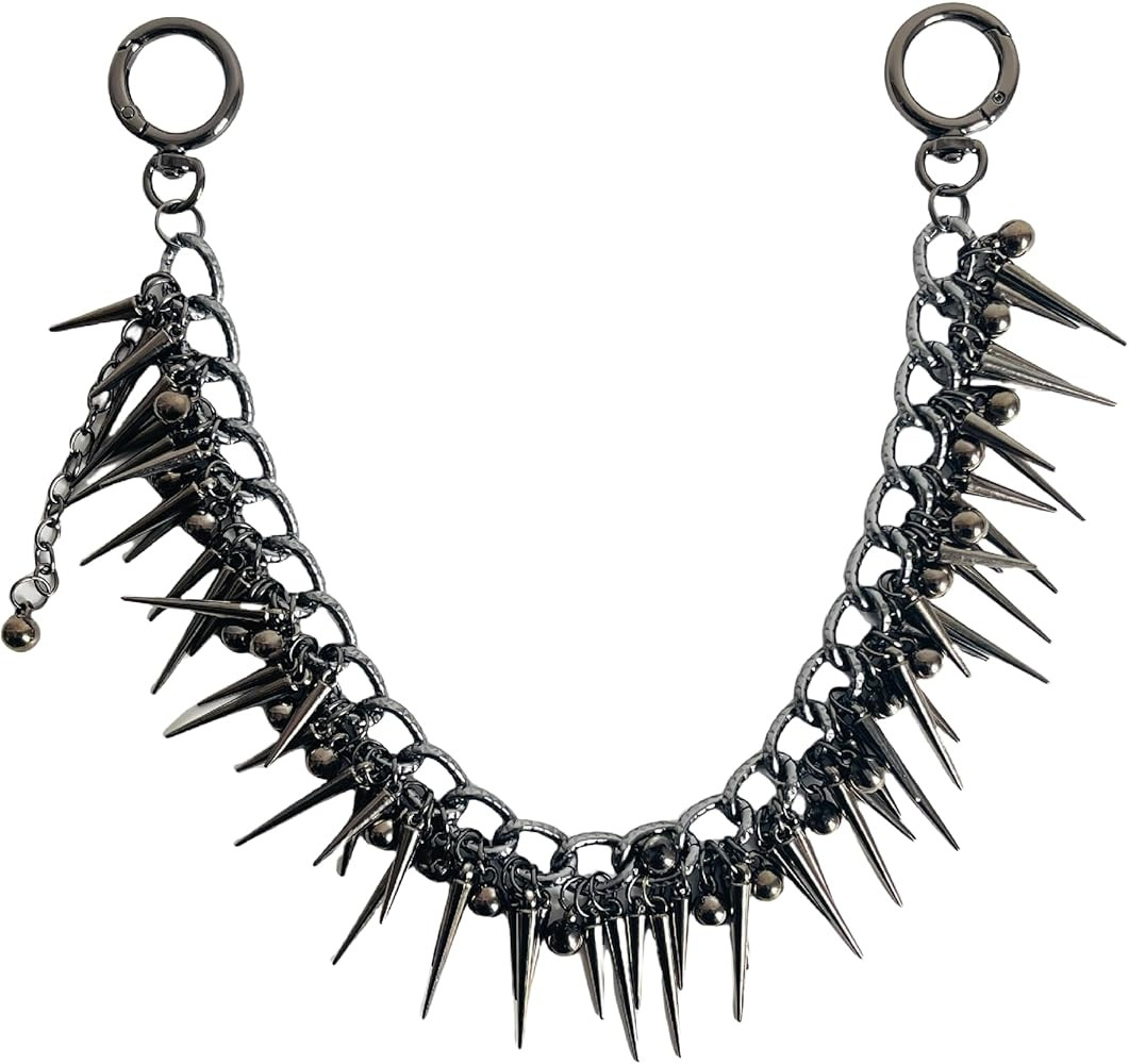 QTMY Rivet Chain Bag Charms Keychain for Handbag Purse Backpack Accessories for Bogg Bag,966 | Amazon (US)