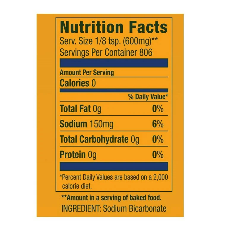 Arm & Hammer Baking Soda, 1 lb. | Walmart (US)