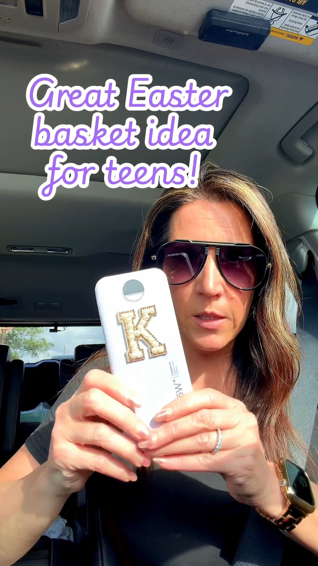 Great gift for teens Easter basket! #easter #teengift #portablecharger