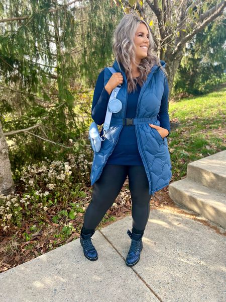 ✨SIZING•PRODUCT INFO✨
⏺ Long Blue Puffer Vest with Built and Onion Quilted Pattern - Large - Sized down for fitted look - Walmart 
⏺ Blue Tunic Shirt - linked similar from Walmart & Amazon 
⏺ Black Faux Leather Leggings - XL - TTS - Walmart 
⏺ Sparkle Combat Boots - sized down 1/2 - Walmart 
⏺ Light Blue Bum Bag Crossbody - Walmart 

📍Say hi on YouTube•Tiktok•Instagram ✨Jen the Realfluencer✨ for all things midsize-curvy fashion!

👋🏼 Thanks for stopping by, I’m excited we get to shop together!

🛍 🛒 HAPPY SHOPPING! 🤩

#walmart #walmartfinds #walmartfind #walmartfall #founditatwalmart #walmart style #walmartfashion #walmartoutfit #walmartlook  
#vest #vestoutfit #outfitwithvest #vestlook #outdoorvest #indoorvest #veststyle #stylingavest #vestfashion #outfitwithavest #outfitsfeaturingavest #looksfeaturingavest #vestoutfits #vestoutfitinspo #vestoutfitinspiration
#winter #winterfashion #winterstyle #winteroutfit #winterlook #winterlook #winteroutfitidea  #blue #darkblue #lightblue #navy #navyblue #babyblue #cobaltblue #grayblue #teal #tealblue #blueoutfit #blueoutfitinspo #bluestyle #blueshirt #bluepants #blueoutfitinspiration #outfitwithblue #bluelook #leather #leggings #jeggings #leatherleggings #leatherjeggings #fauxleather #veganleather #fauxleatherleggings #veganleatherleggings #leatherleggingslook #leatherleggingsoutfit #leatherleggingstyle #leatherleggingsoutfitidea #leatherleggingsfashion #leatherleggings #style #inspo #leatherleggingsinspo #leggings #style #inspo #fashion #leggingslook #leggingsoutfit #leggingstyle #leggingsoutfitidea #leggingsfashion #leggingsinspo #leggingsoutfitinspo 
#under10 #under20 #under30 #under40 #under50 #under60 #under75 #under100 #affordable #budget #inexpensive #budgetfashion #affordablefashion #budgetstyle #affordablestyle #curvy #midsize #size14 #size16 #size12 #curve #curves #withcurves #medium #large #extralarge #xl  


#LTKSeasonal #LTKunder50 #LTKcurves