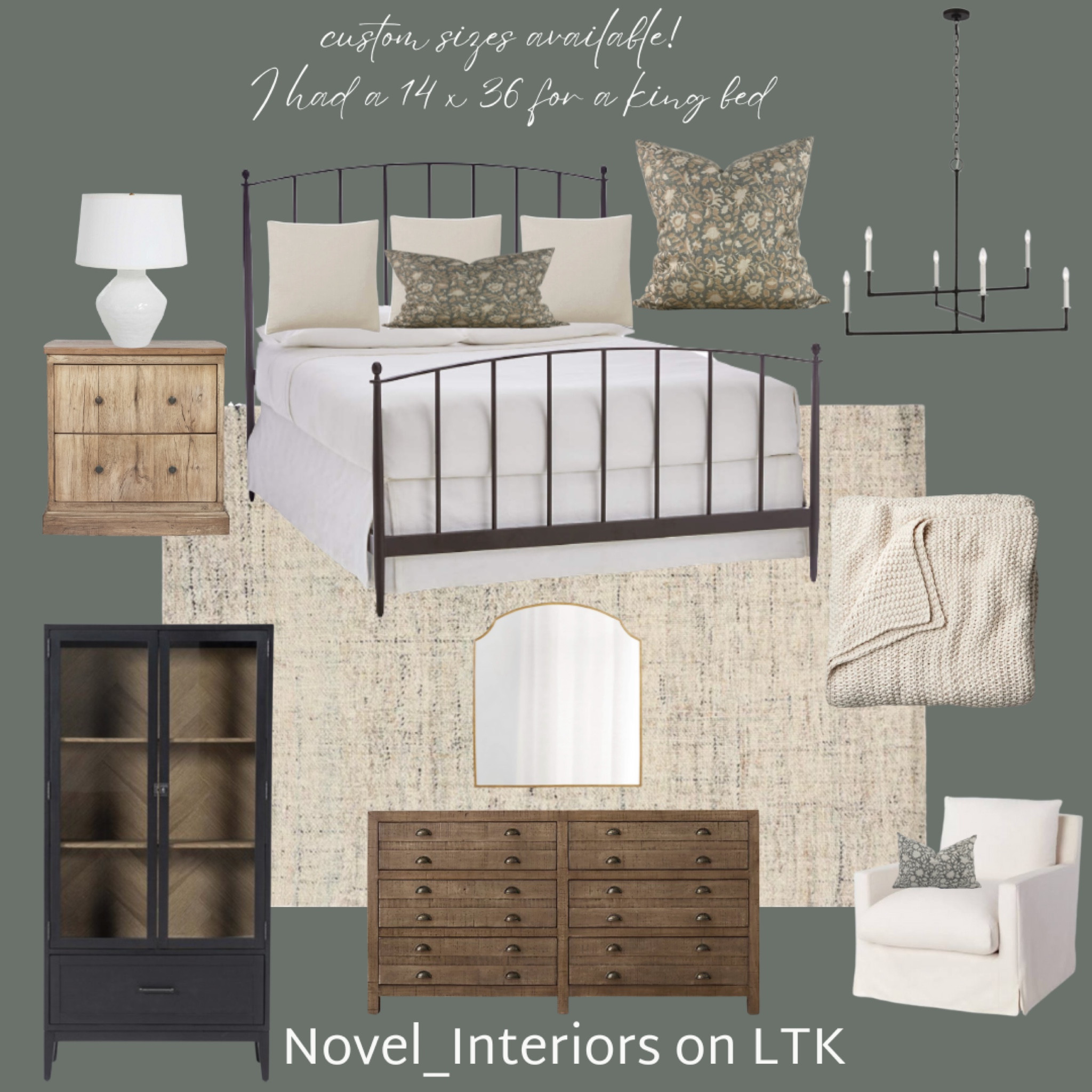 Beautiful and serene main bedroom

#LTKhome #LTKover40