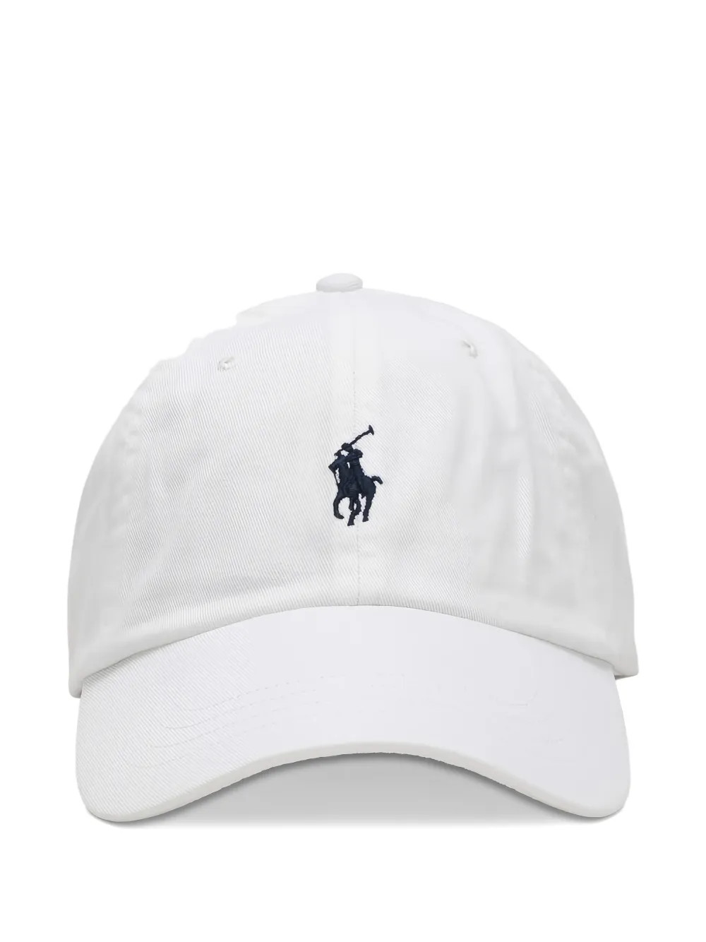 Polo Ralph Lauren Chino Cotton Baseball Cap | White | FARFETCH UK | Farfetch Global