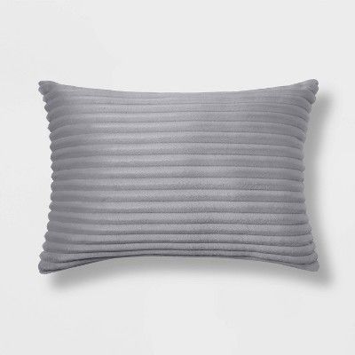 Oblong Cut Plush Throw Pillow - Room Essentials™ | Target