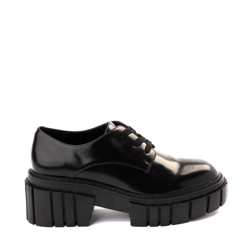 Womens Madden Girl Pharaoh Platform Oxford Casual Shoe - Black | Journeys