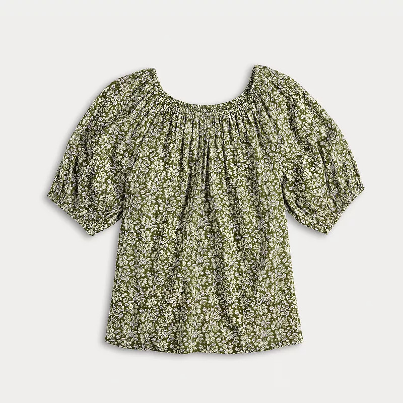 Women's Sonoma Goods For Life® Peasant Top | Kohl's