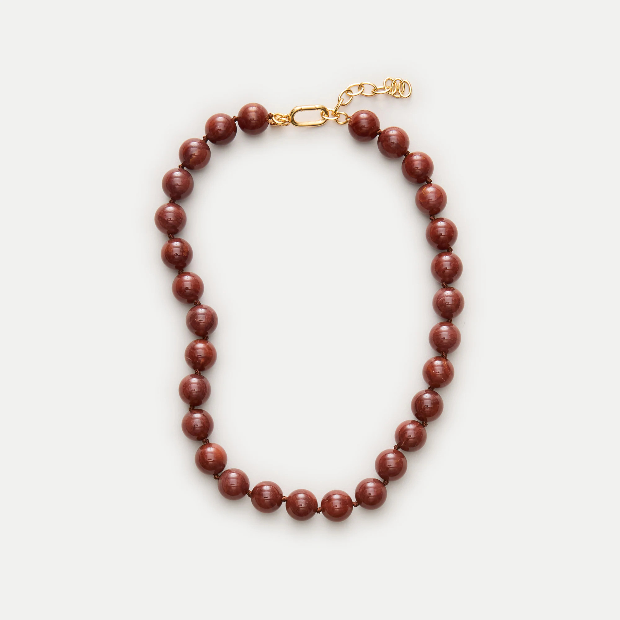Beaded chunky necklace | J. Crew US
