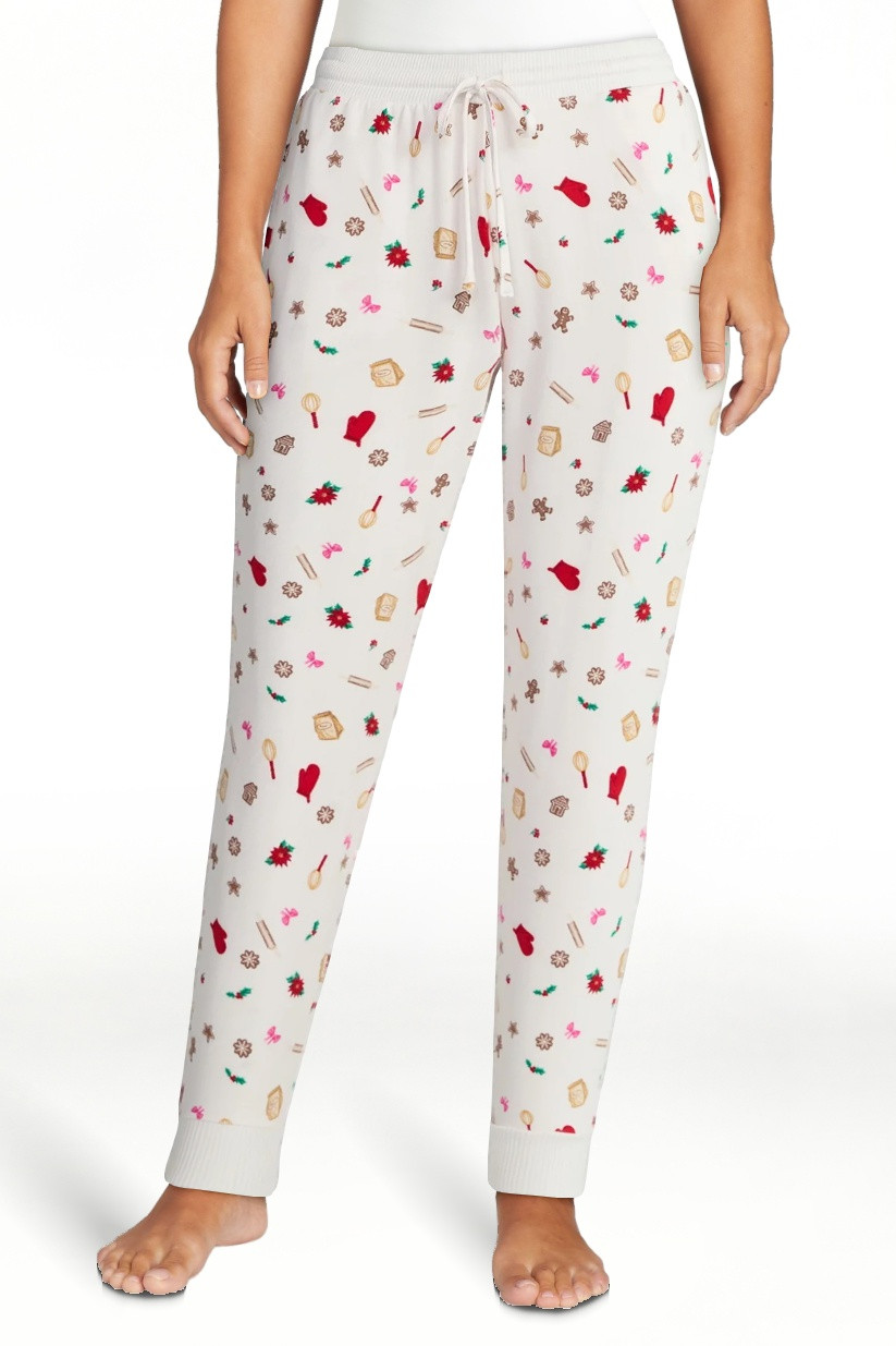 Joyspun Women's Cozy Lounge Collection Hacci Knit Sleep Joggers, 29'' Inseam, Sizes XS-3X | Walmart (US)