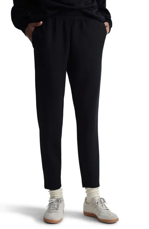 Varley The Slim Knit Ankle Pants in Black at Nordstrom, Size Small | Nordstrom