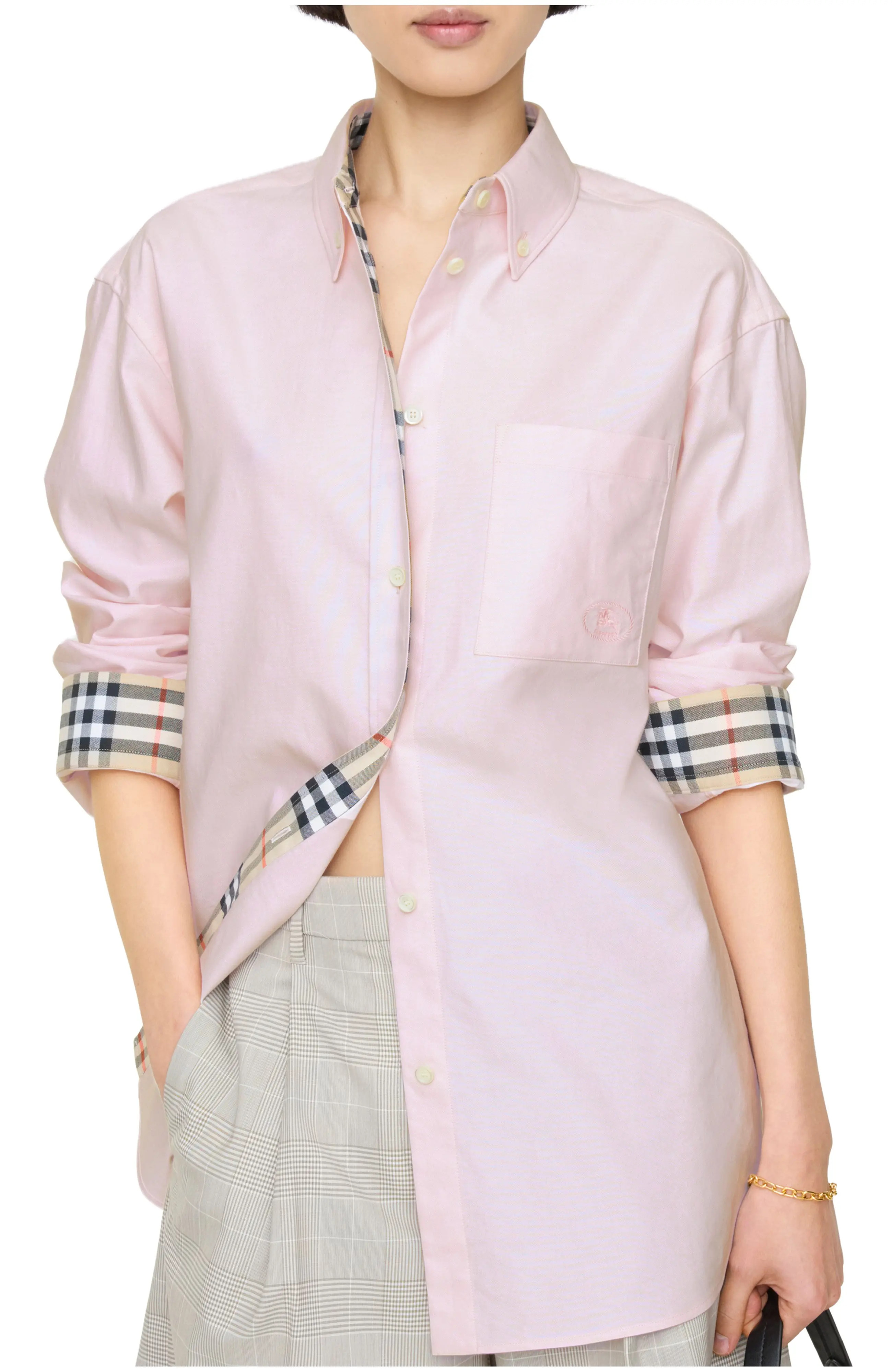Relaxed Fit Cotton Oxford Shirt (Women) | Nordstrom | Nordstrom