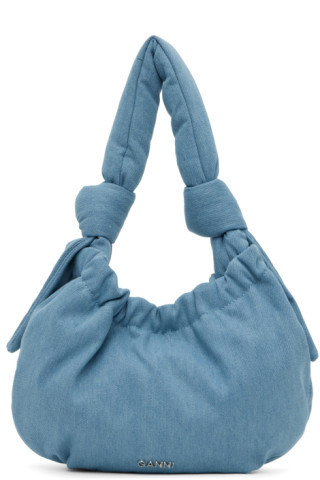 GANNI - Blue Small Occasion Bag | SSENSE