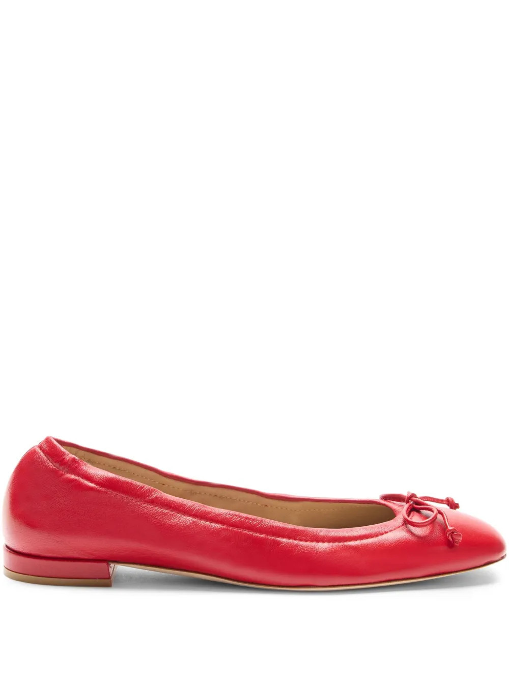 Stuart Weitzman Bria ballet flats - Red | Farfetch Global