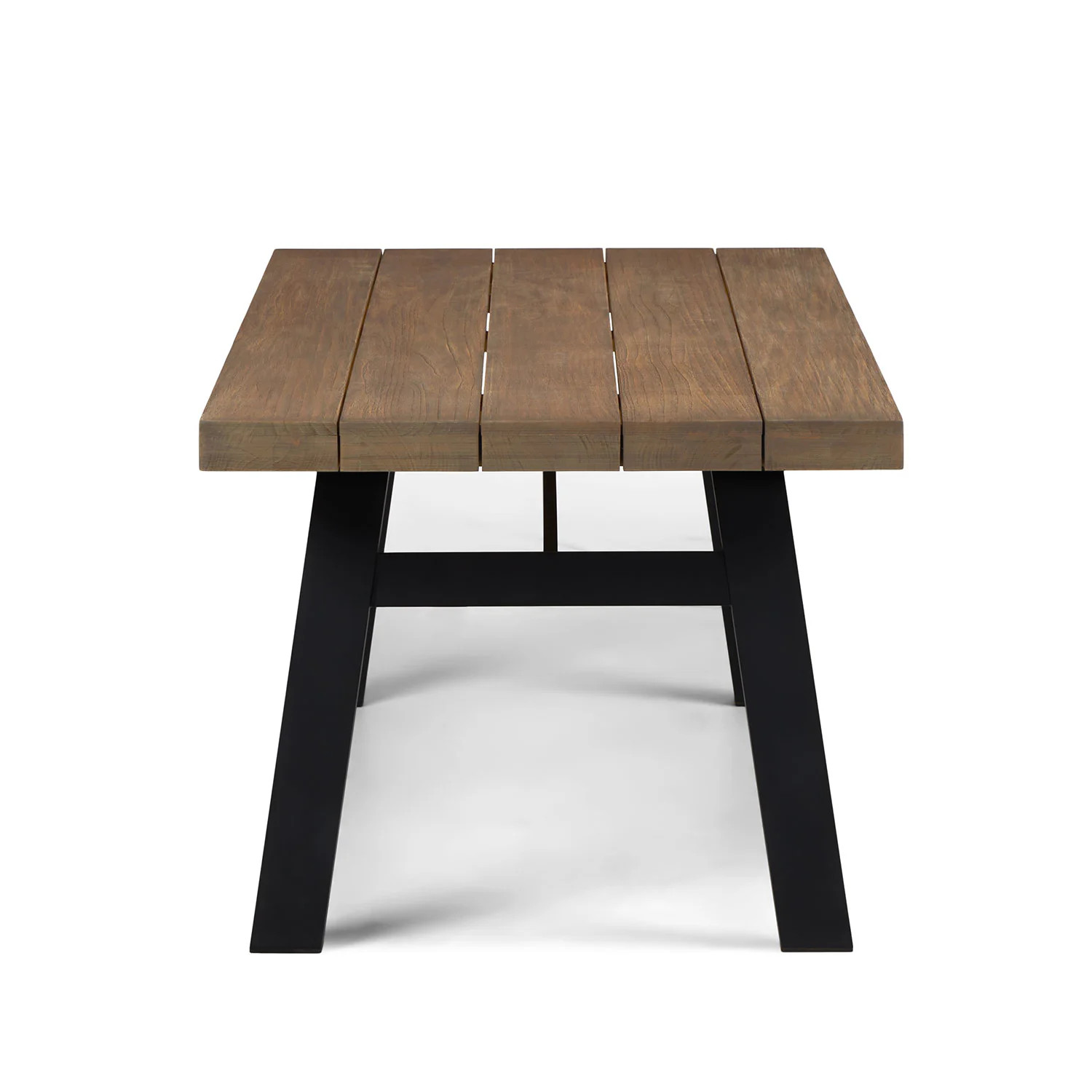 Sardis 77" Outdoor Dining Table - Vintage Brown | Article