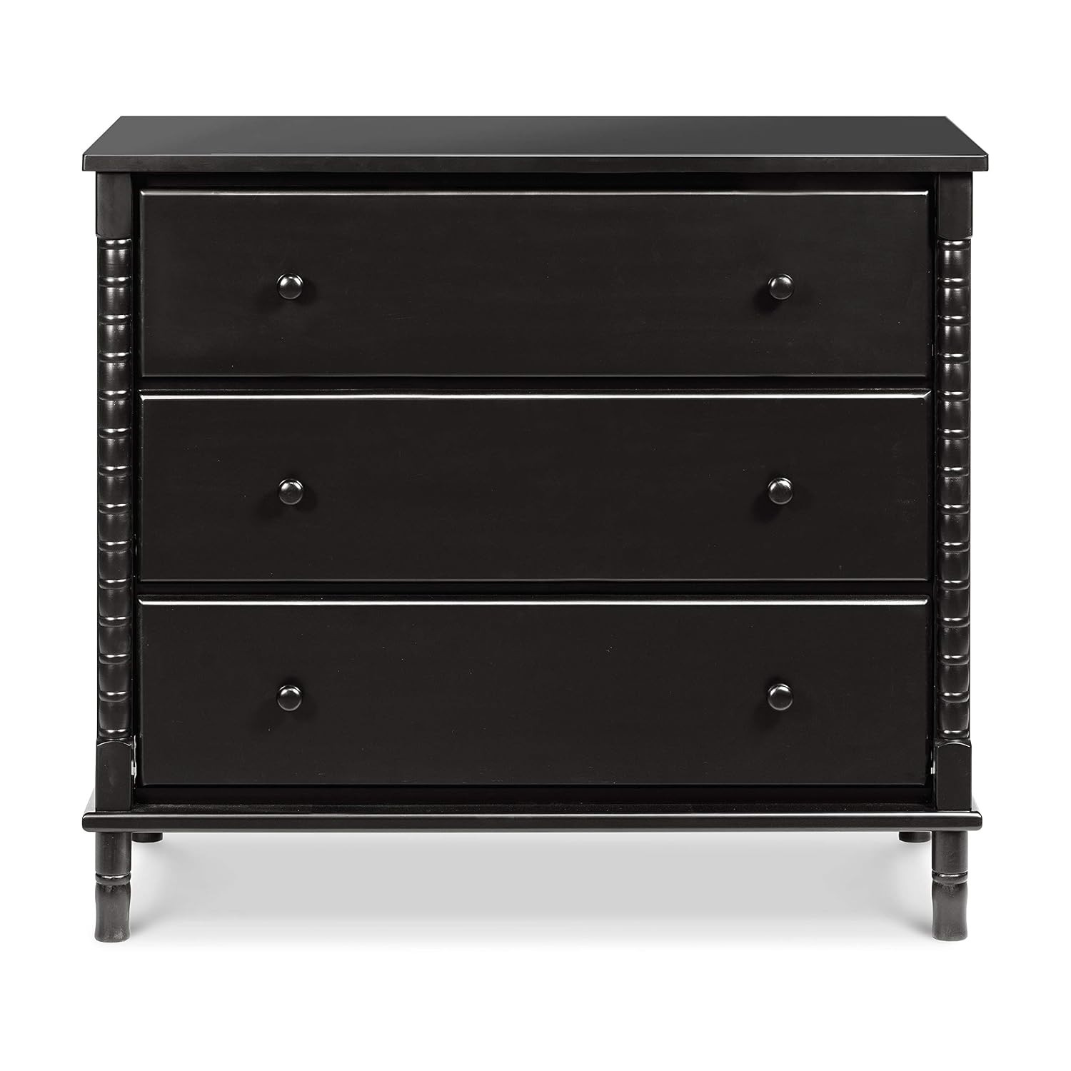 Davinci Jenny Lind Spindle 3-Drawer Dresser in Ebony | Amazon (US)