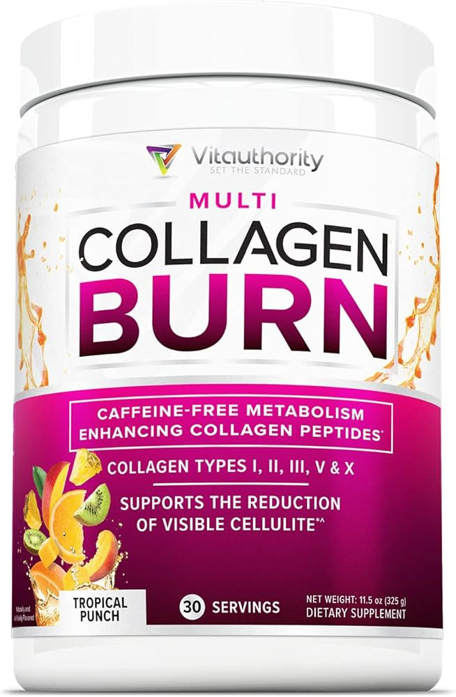 Hydrolyzed Collagen Peptides Powder for Women - Slimming Multi Collagen Burn Ultimate Beauty Comp... | Amazon (US)