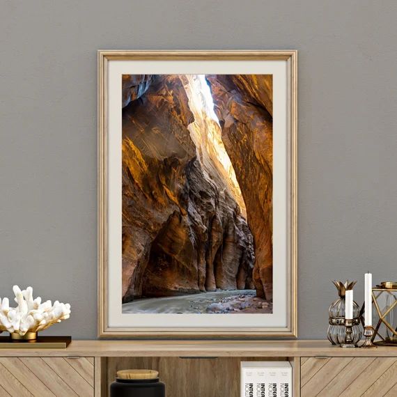 The Magnificent Canyon Walls of Zion National Park  Printable | Etsy | Etsy (US)