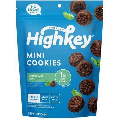 HighKey Chocolate Mint Mini Cookies - 2oz | Target