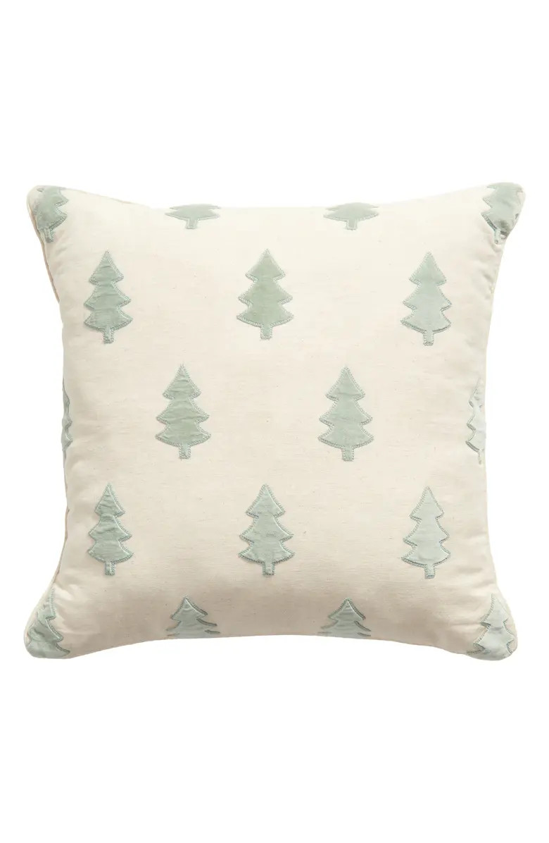 Velveteen Pine Tree Accent Pillow | Nordstrom | Nordstrom