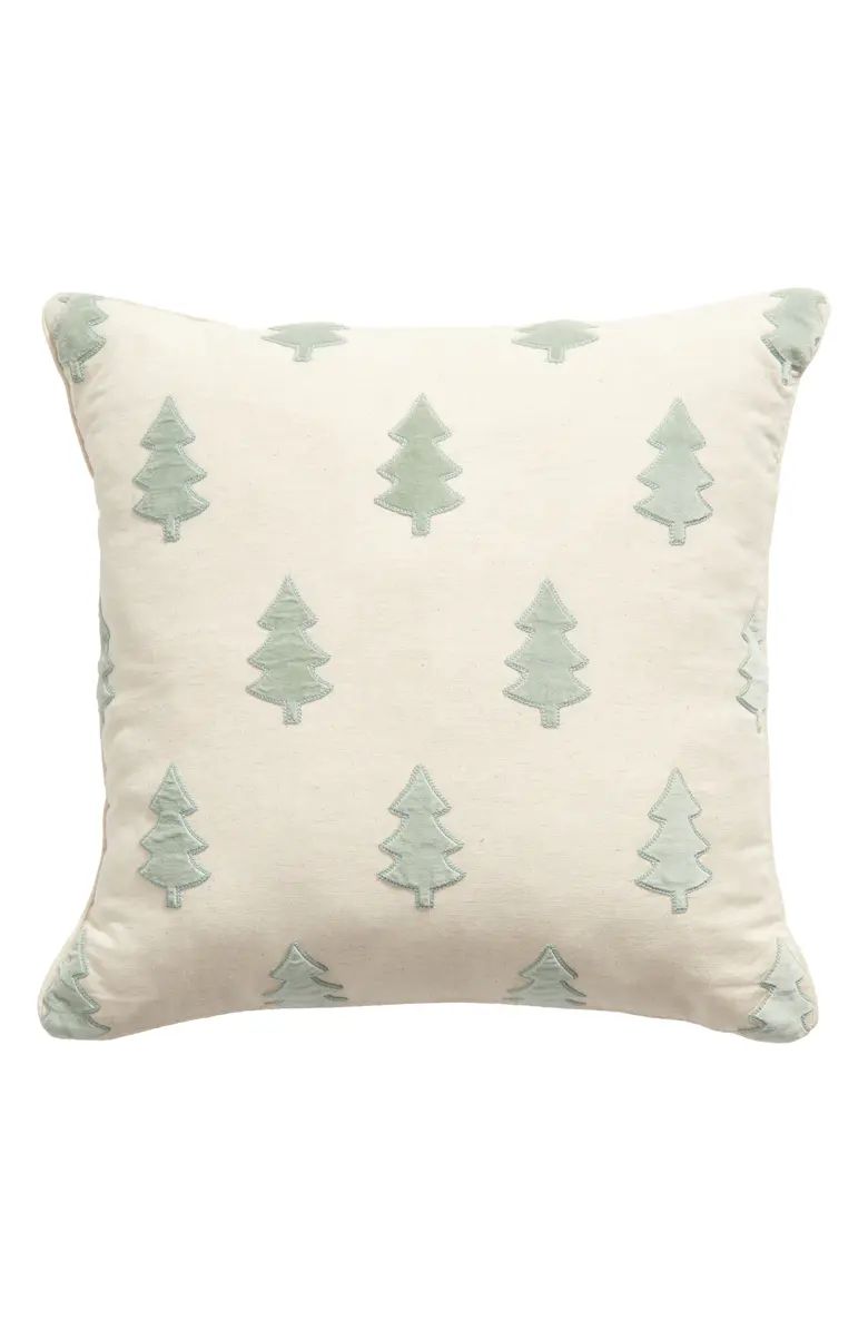 Velveteen Pine Tree Accent Pillow | Nordstrom | Nordstrom