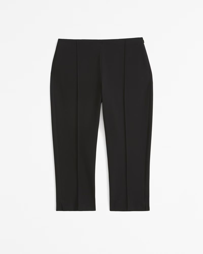 Women's Low Rise Pintuck Capri Pant | Women's Bottoms | Abercrombie.com | Abercrombie & Fitch (US)