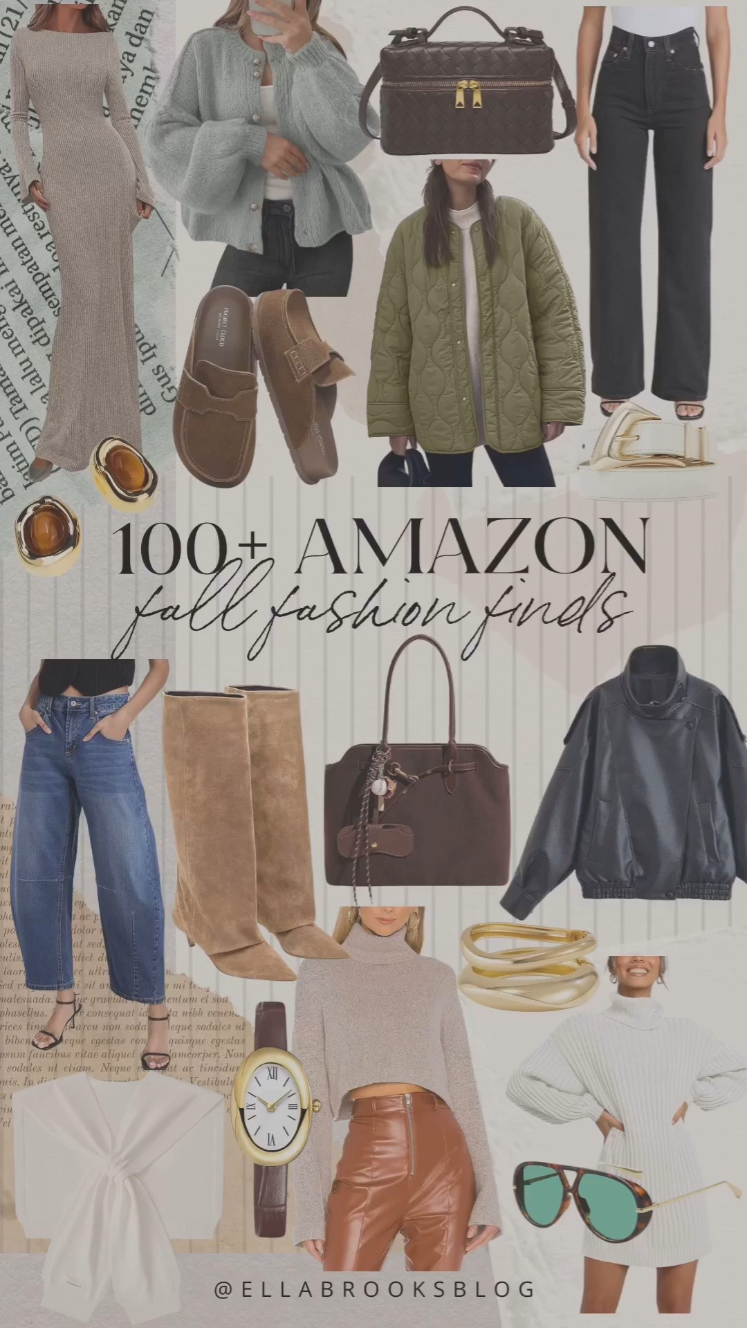 Amazon fall fashion finds!

Amazon style, barrel jeans, bomber jacket, suede bag, fold over boots, fall boots, suede clogs, fall sweater, fall accessories

#LTKShoeCrush #LTKStyleTip #LTKSeasonal