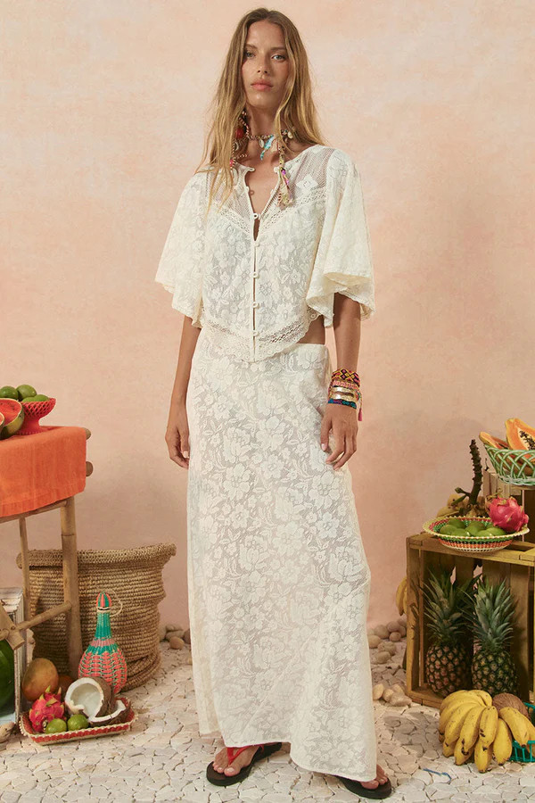 Free Love Lace Bias Skirt | Spell Designs (USA) Inc