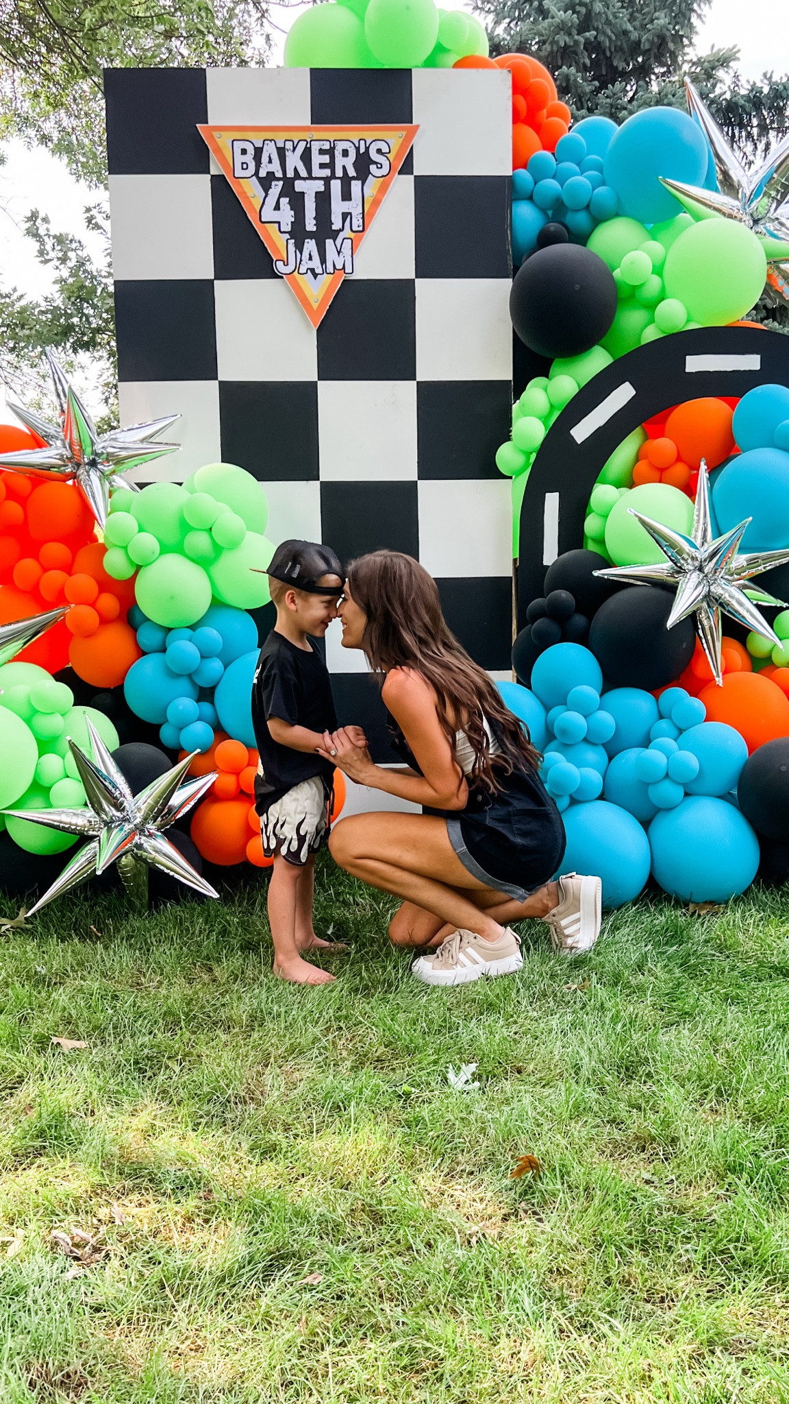 Outfit details from Baker’s 4th birthday party including my new favorite neutral sneakers 😍🏁🤘🏼

#LTKFamily #LTKParties #LTKKids