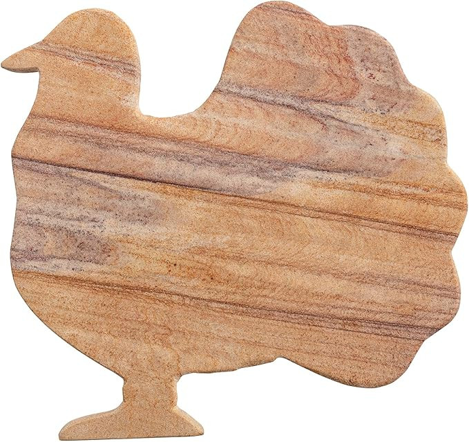 Mud Pie Thanksgiving Turkey Mini Marble Boards | Amazon (US)