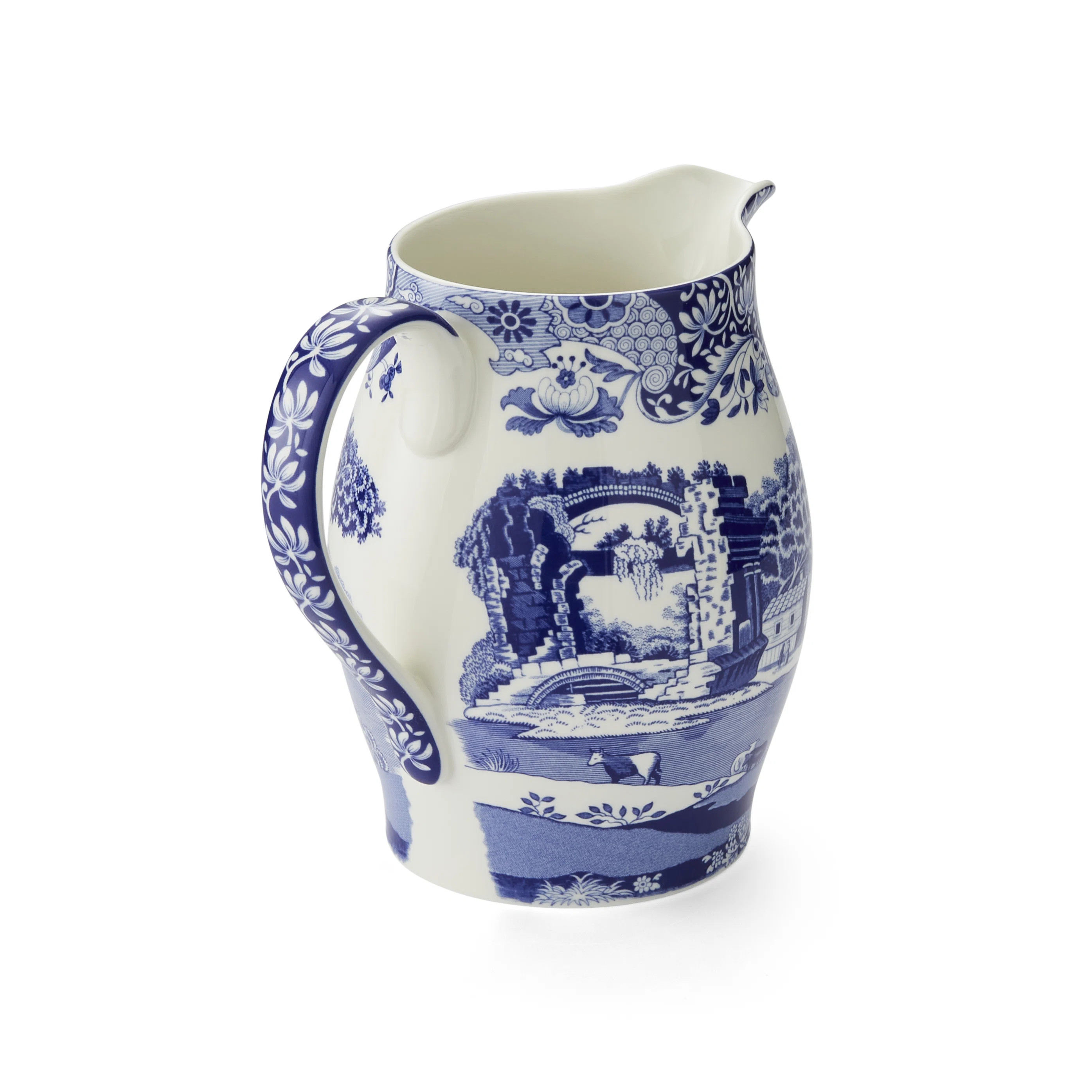 Spode Blue Italian Pitcher 3.5 Pt | Wayfair North America